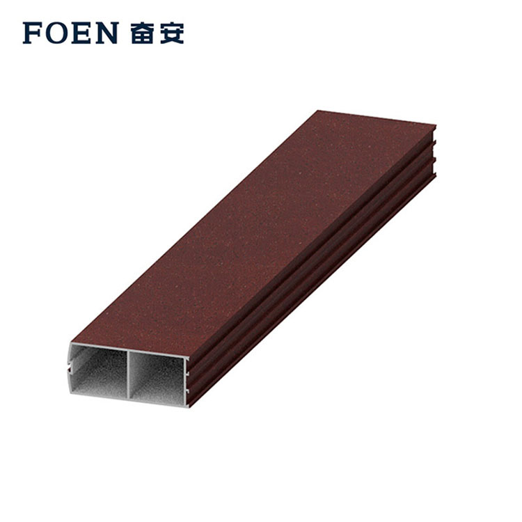 Building material extrusion aluminum profile