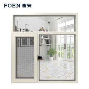 Schalldichte horizontale Flügelfenster aus Aluminium