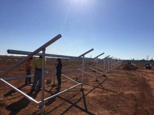 Bodenmontagestruktur aus Aluminium