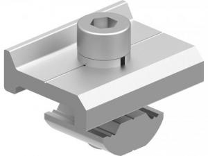 Einstellbare Solarmodulklemme