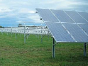 Pfahlbodenmontagesystem