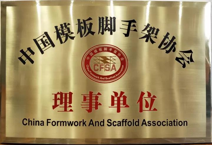 FOEN wurde eingeladen, als Direktor der China Formwork and Scaffold Association zu fungieren