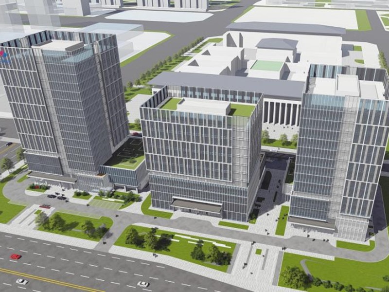 Xi'an Fengdong i Ära verwendet Fen' an Aluminium-Projekt