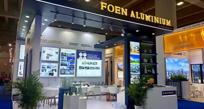 FOEN-Aluminium glänzt beim Abschluss der zweiten Phase der Kanton-Messe